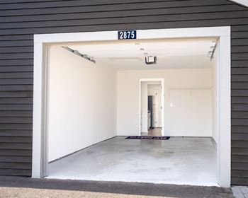 Oversized attached direct access garages